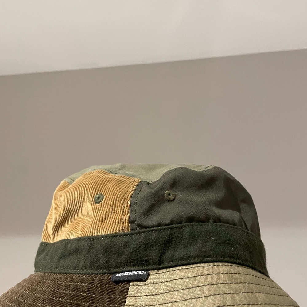 Multicolor Patchwork Bucket Hat - Picture 3 of 5
